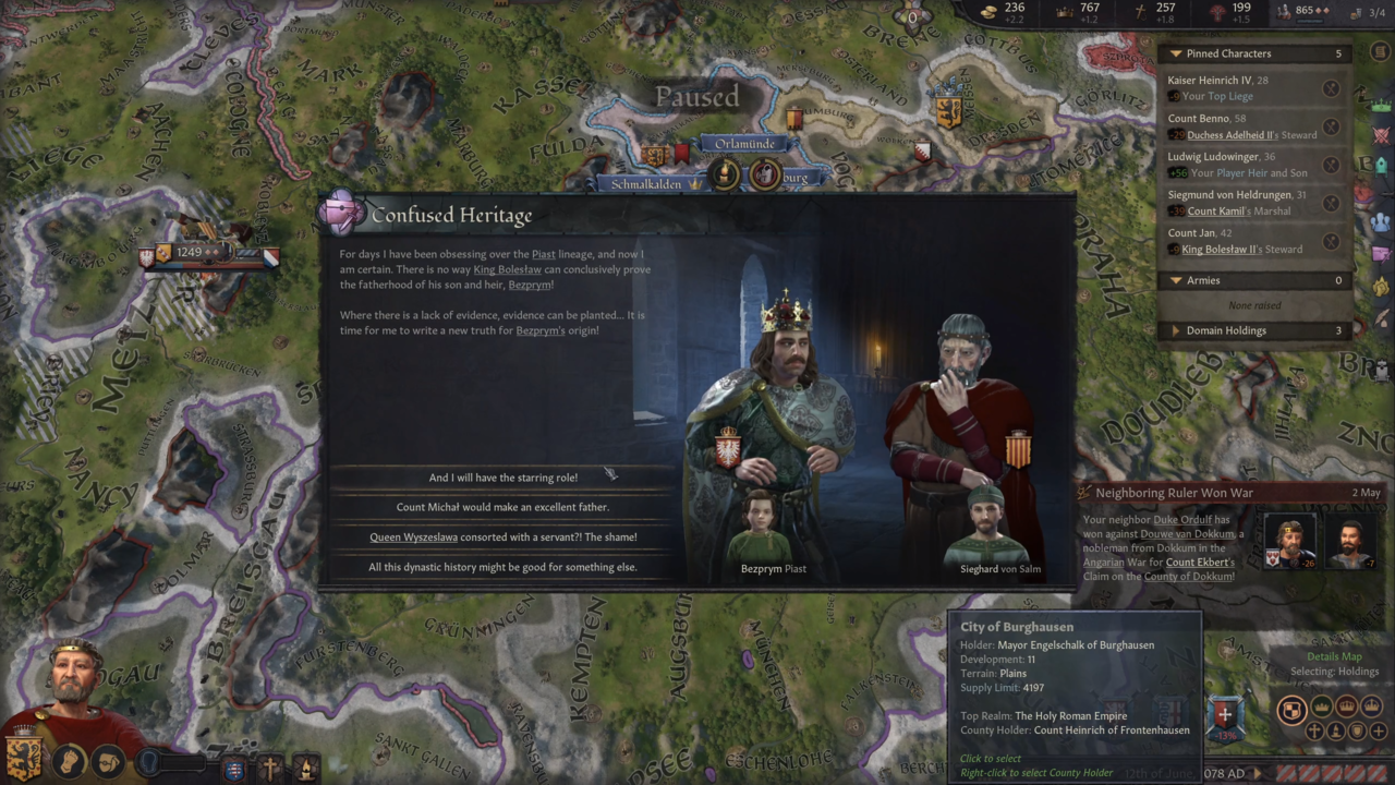 A Weak King