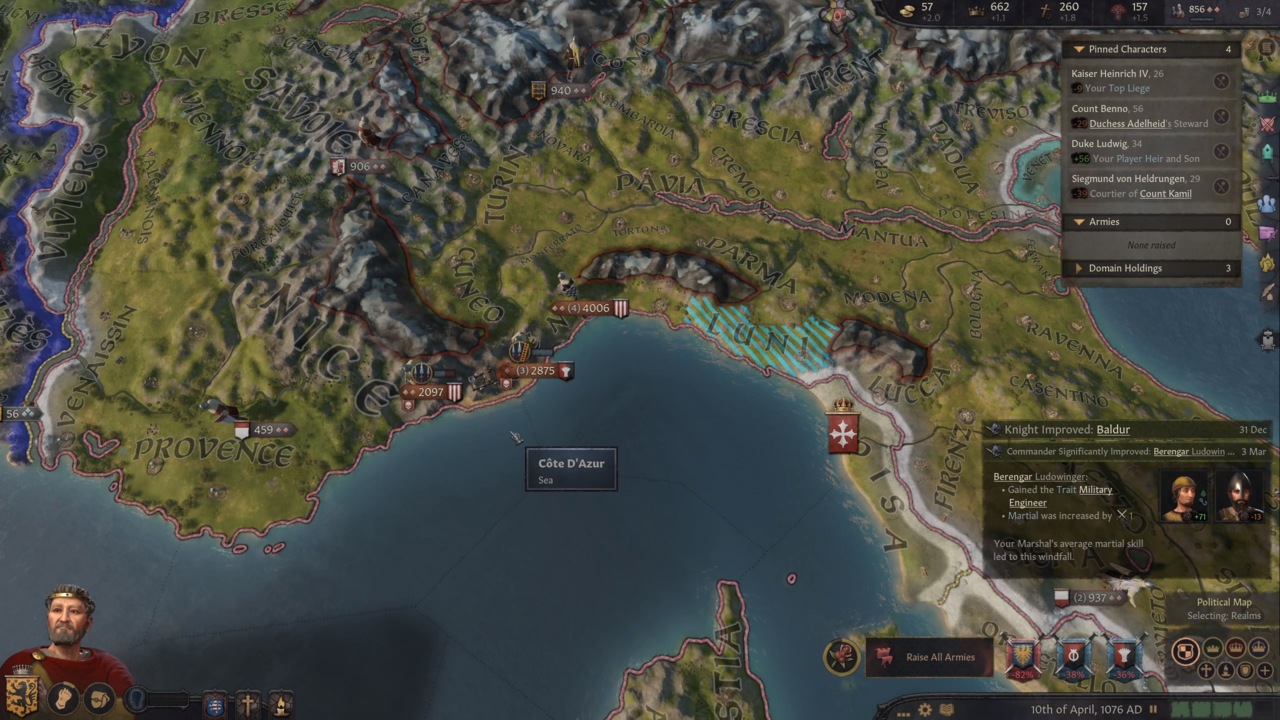 The Italian Sieges