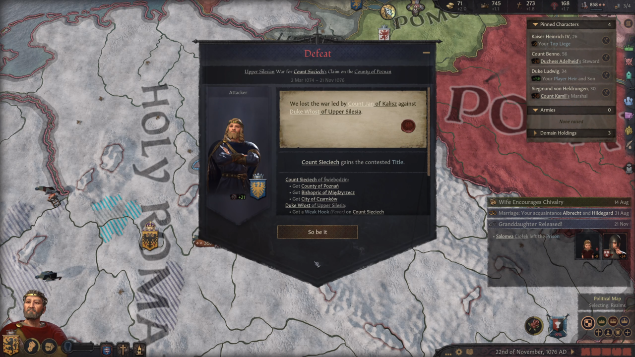 The War is Lost