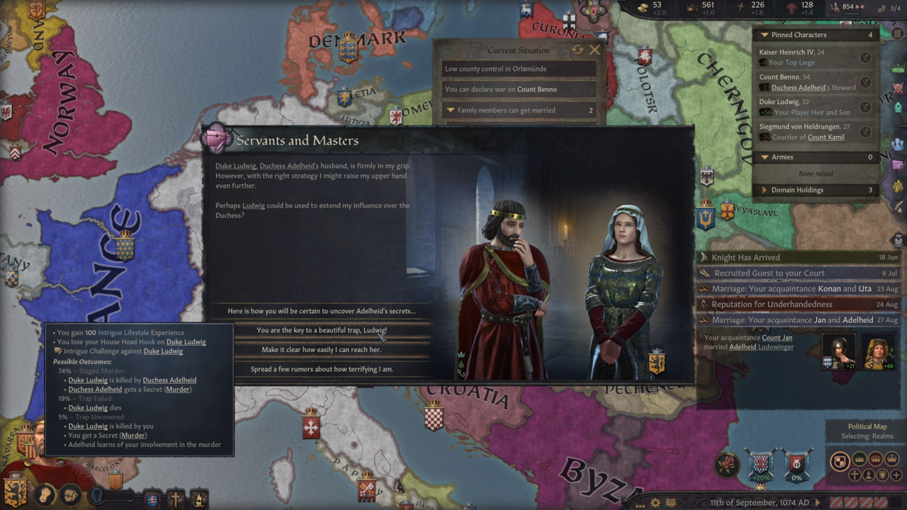 Threatening Adelheid
